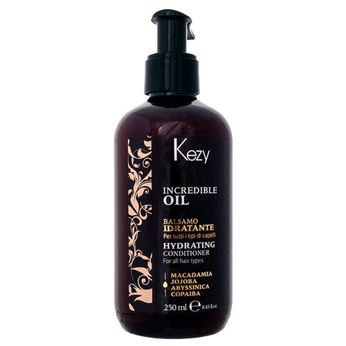 Купить KEZY кондиционер Hydrating Incredible Oil увлажняющий для всех типов волос, 250 мл