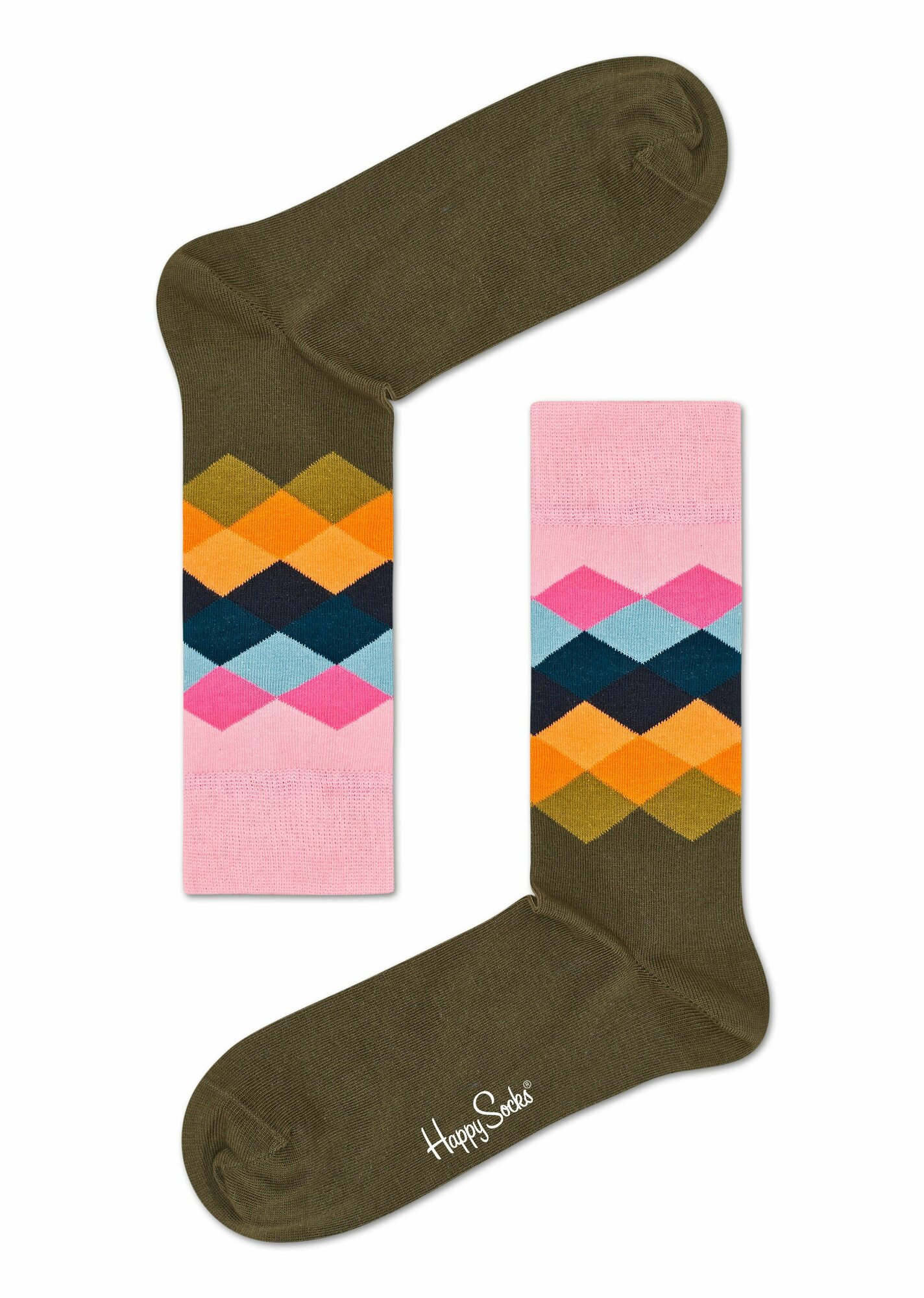 Носки Happy Socks Faded Diamond FAD01, 36-40