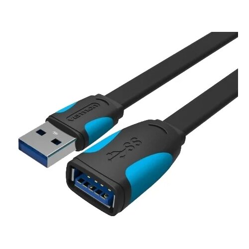 фото Удлинитель Vention USB - USB (VAS-A13-B) 2 м черный