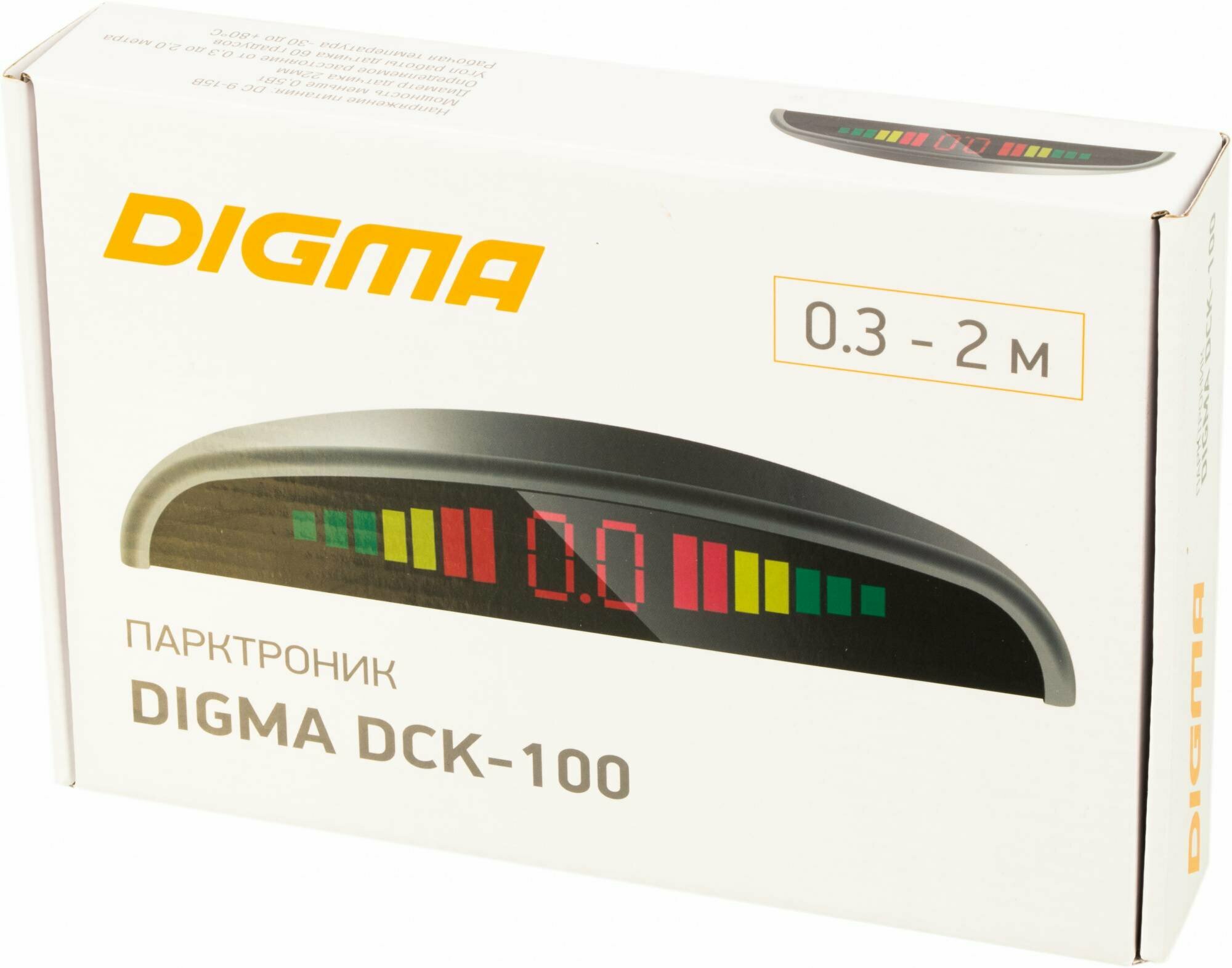 Комбинированные парктроники монитор DIGMA DCK-100