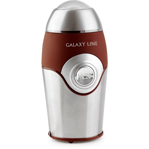 Кофемолка GALAXY LINE GL-0902, серебристый/коричневый кофемолка galaxy gl 0904