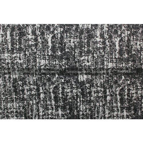 Ткань Шёлковый креп в чёрно-белой пёстрой гамме, ш138см, 0,5 м ткань креп плательно блузочный
