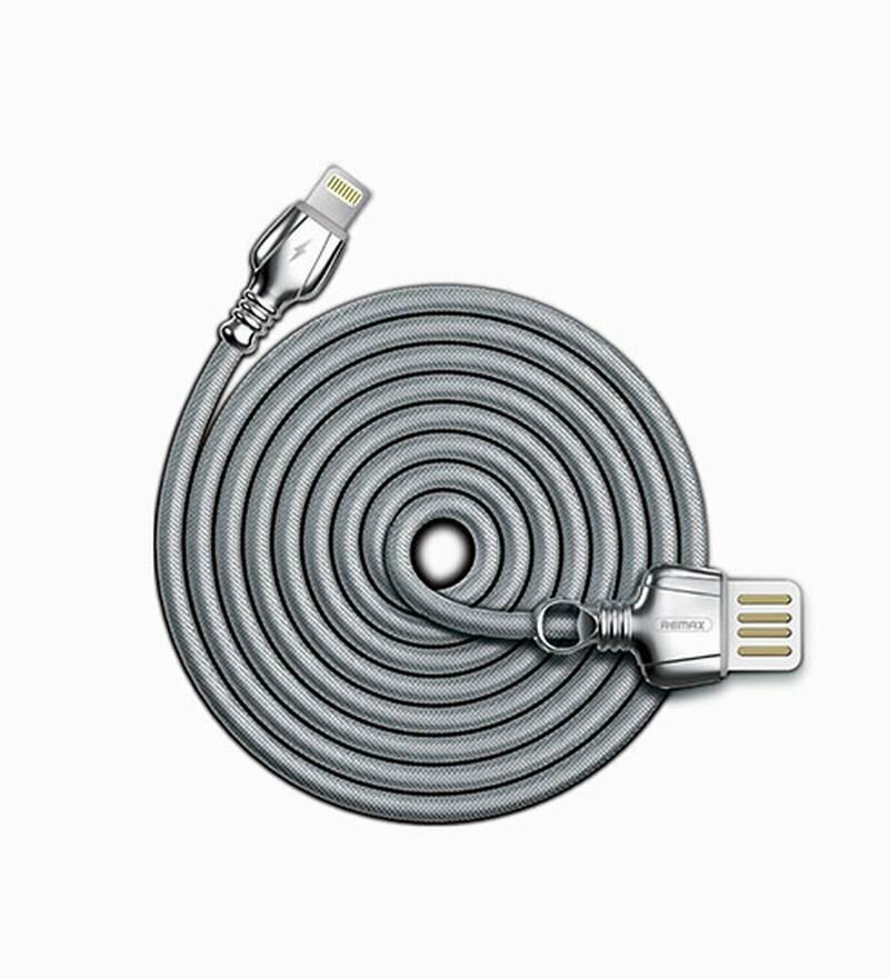 Кабель-переходник USB to Lightning Remax King Cable RC-063i Lighting (серебро)