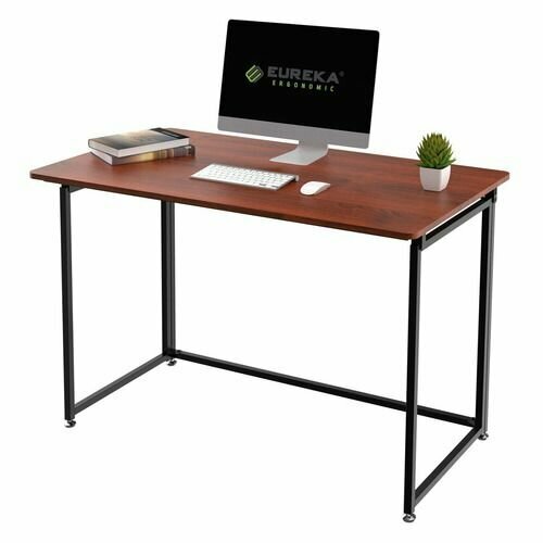Стол компьютерный EUREKA ERK-FT-43T-V2 ЛДСП складной коричневый 22290₽