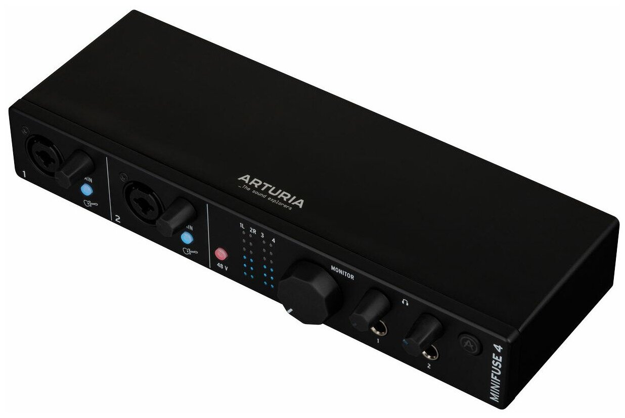 ARTURIA MiniFuse 4 Black USB - Аудиоинтерфейс
