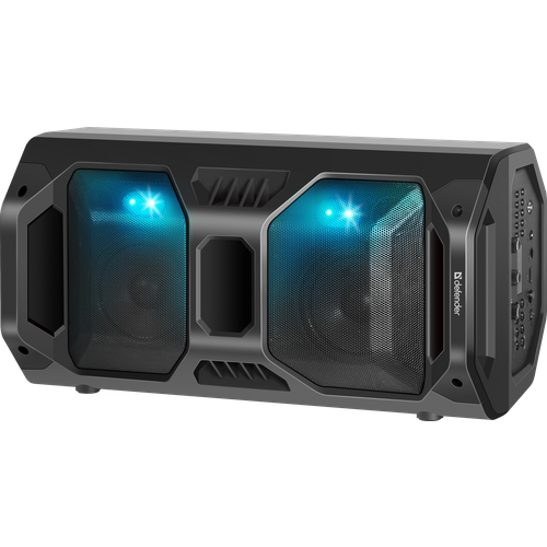 Портативная акустика Defender Rage 50Вт, Light/BT/FM/USB/LED/TWS