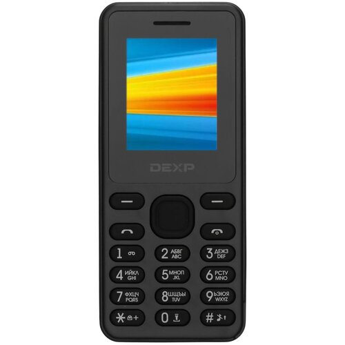 Телефон DEXP C185, 2 SIM, черный