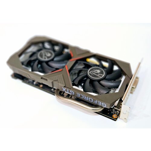 Видеокарта Nvidia GeForce Colorful GTX1660 Super 6Gb dual hdmi 1 DVI 1 DP 1 8pin 1449000₽