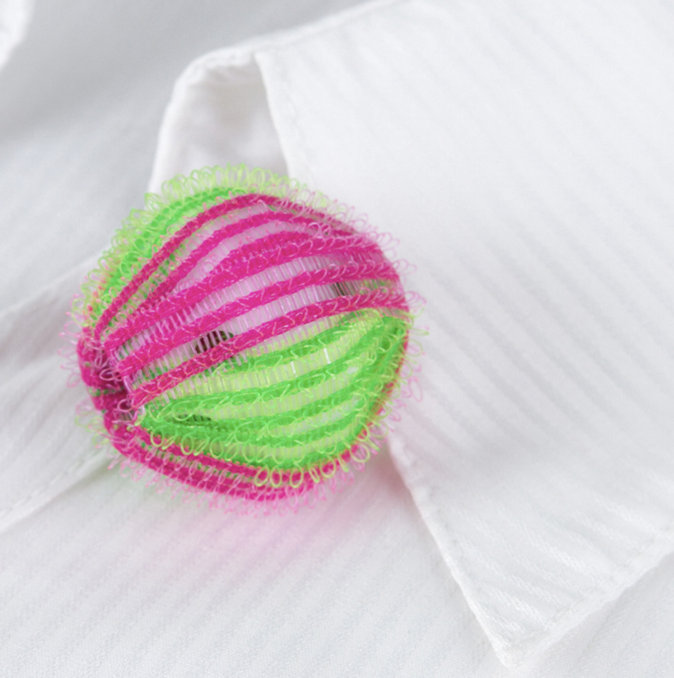Мяч для стирки белья 6 штук, диаметр 3.5х3.5 см, хозяйственные и универсальные, розовый/зеленый - фотография № 2