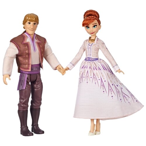 фото Набор кукол hasbro disney frozen 2 анна и кристофф, 30 см, e5502