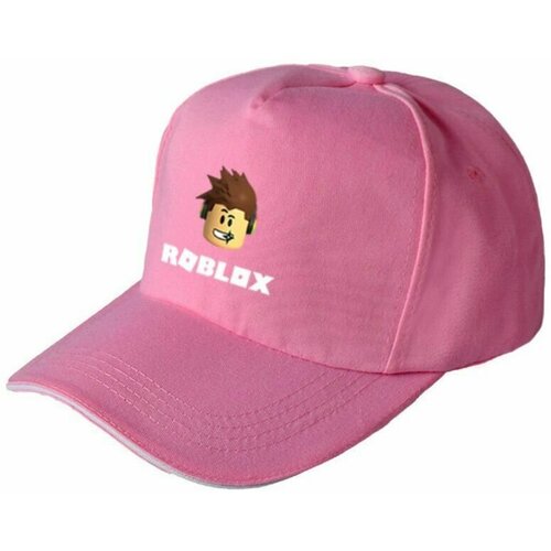 фото Бейсболка , размер 52, розовый нет бренда