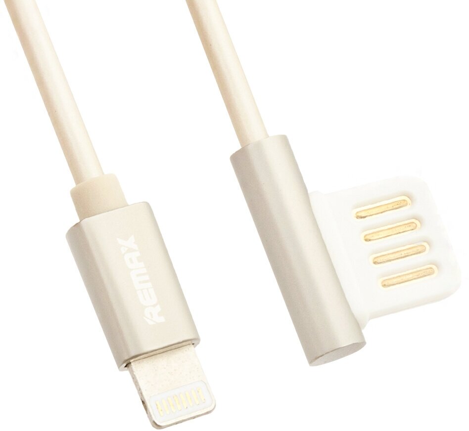 USB кабель REMAX Emperor Series Cable RC-054i для Apple 8 pin золотой