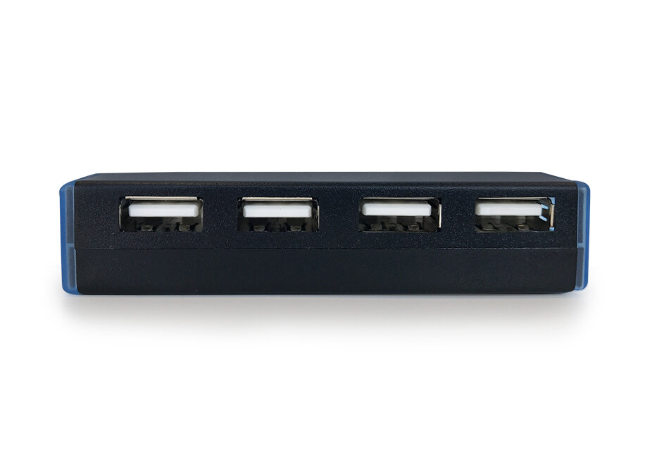 USB-концентратор CBR CH 135, разъемов: 4, черный - фото №9