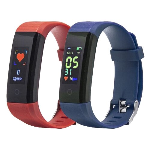 Умный браслет Smarterra FitMaster 4 красныйсиний 155800₽