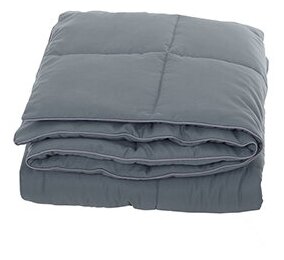 Одеяло из верблюжьей шерсти 1.5 спальное микрофибра Silver Wool 150х200 теплое - фотография № 12