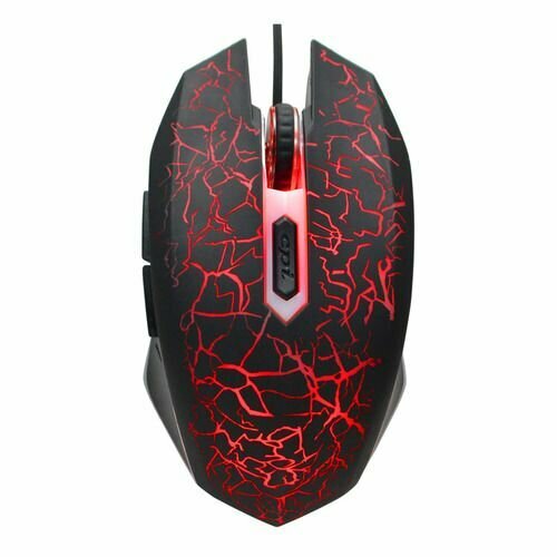 Мышь Oklick 895G HELLFIRE, игровая, оптическая, проводная, USB, черный [412863]