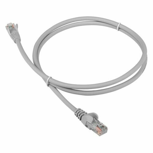 Патч-корд LanMaster вилка RJ-45, вилка RJ-45, кат.5E, LSZH, 1.5м, серый [lan-pc45/u5e-1.5-gy]