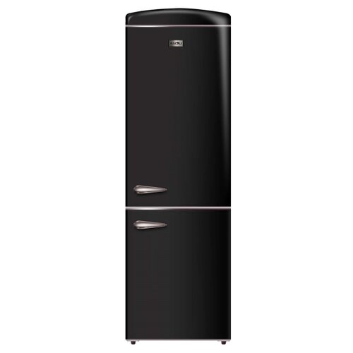 Холодильник ASCOLI ARDRFB375WE, черный фото