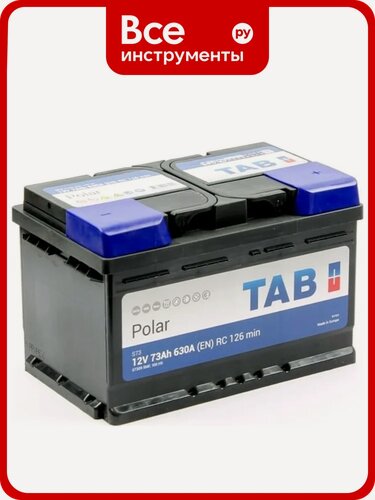 Изображение товара Аккумуляторная батарея TAB Polar 6СТ-73.0 57309 низкий 246073
