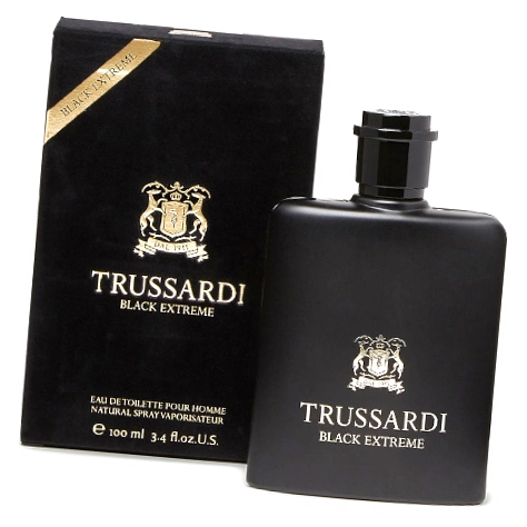 Мужская туалетная вода Труссарди Блэк Экстрим 100 мл - Trussardi Black Extreme