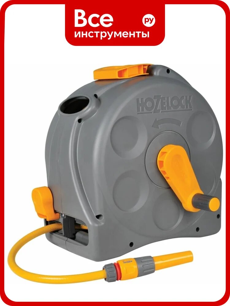 Катушка Hozelock 2415 Plus с закрытым корпусом 1/2", 25 м 2415R3600