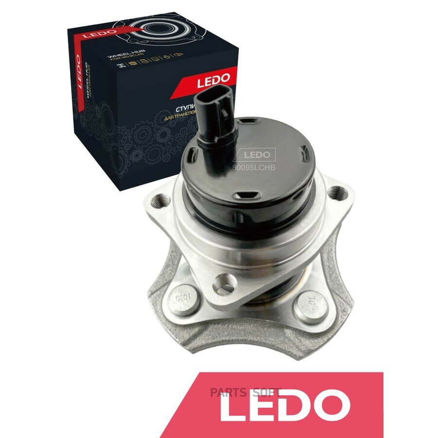 LEDO 80095LCHB LEDO Ступица задняя в сборе 2WD ()
