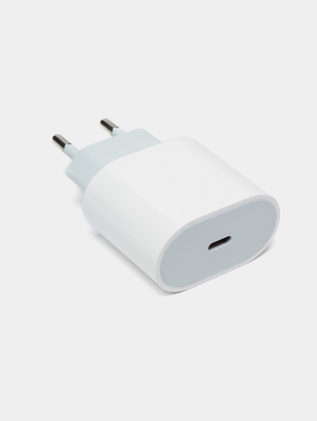 Зарядное устройство для айфона 25W / Адаптер питания iPhone, iPad, AirPods / Быстрая зарядка 25W