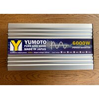 Инвертор YUMOTO 6/3 кВт чистый синус 12-220V преобразователь напряжения