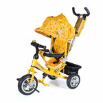 Трехколесный велосипед Little Tiger 950DS Желтый - изображение