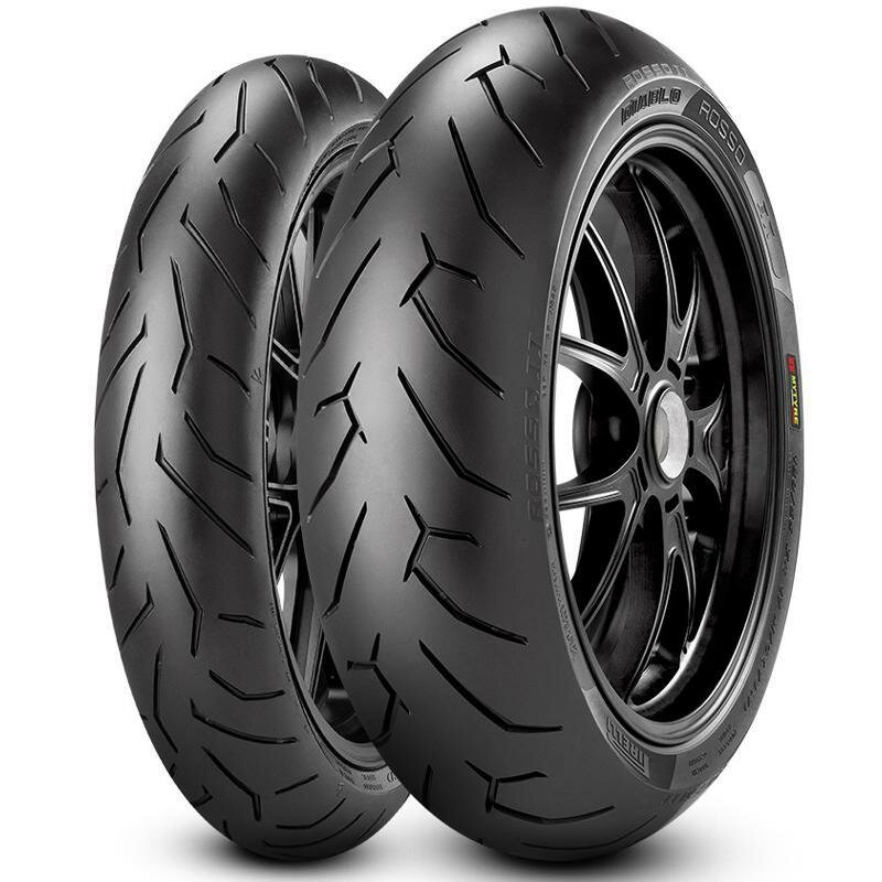 Pirelli diablo rosso ii 160/60 zr17 69w tl rear — фото 10