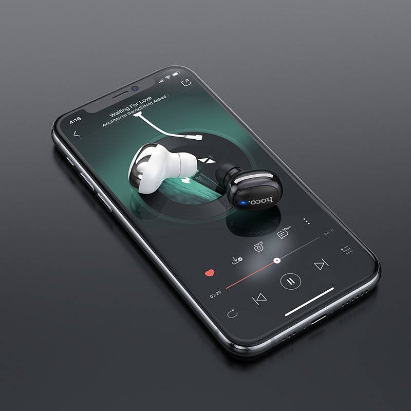 Bluetooth-гарнитура Hoco E54 MINI, черная