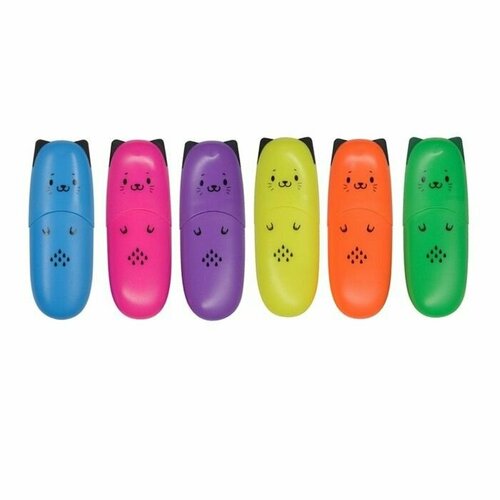 Маркер-текстовыделитель 50 мм BrunoVisconti Meow Marker 465₽