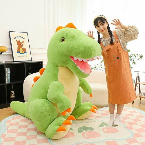 Мягкая игрушка дракон, 40 см, подушка обнимашка, антистресс, большая