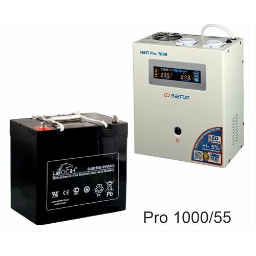 Энергия PRO-1000 + Аккумуляторная батарея LEOCH DJM1255