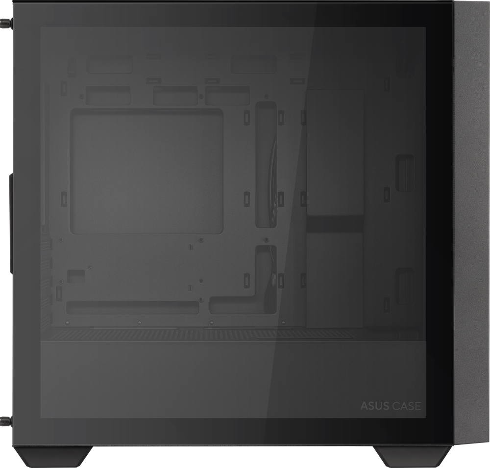 Корпус mATX ASUS 90DC00H0-B09000 черный, без БП, боковая панель из закаленного стекла, 2*USB 3.2 - фото №11