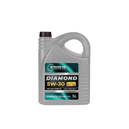 Масло (STRONG OIL) DIAMOND ENGINE 5W-30 SN/SN+ синтетика (канистра 5л) API SN+/SN/CF ACEA A5/B5, C3