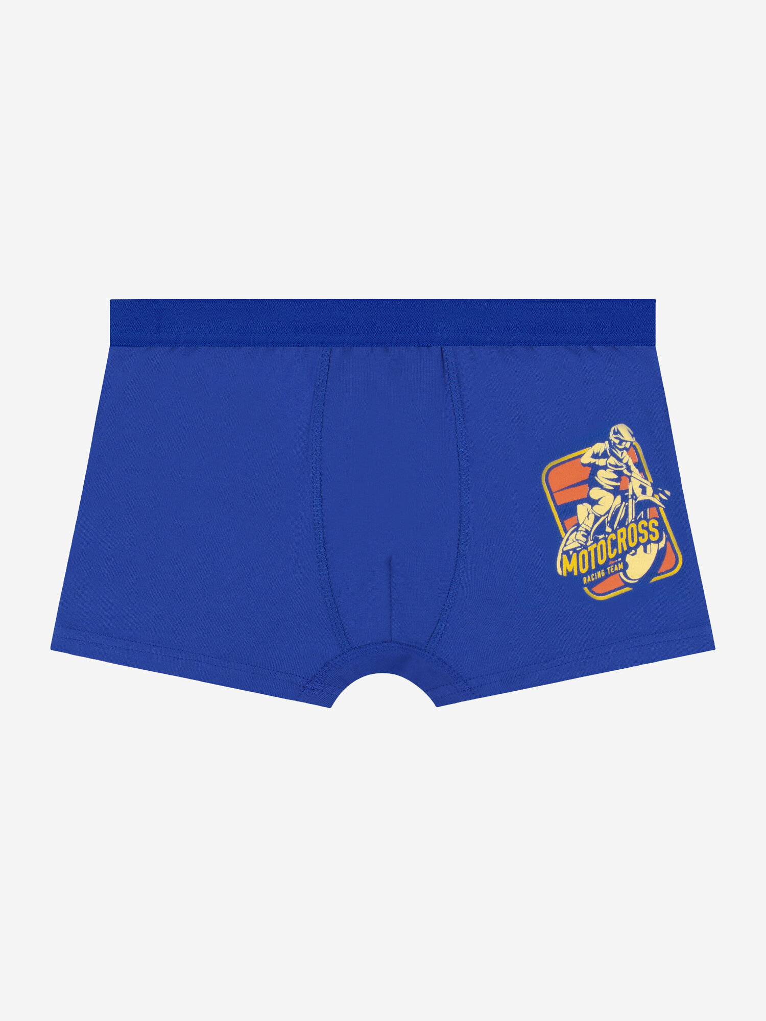 Трусы QUTEX, 5 шт., размер 122-134, красный, хаки, оранжевый, синий — фото 1