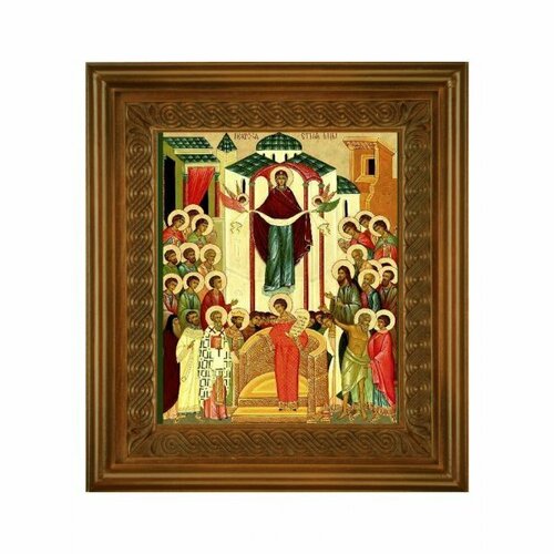 Икона Покров Пресвятой Богородицы (21*24 см), арт СТ-05012-3