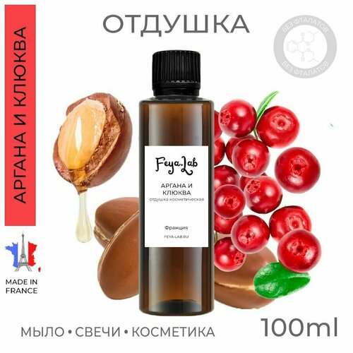 Отдушка Аргана и клюква, пр. Франция, 100 мл ароматическая отдушка клюква и аргана 100гр