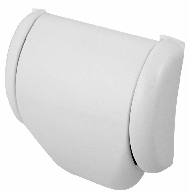 фото Держатель для туалетной бумаги с крышкой цвет белый