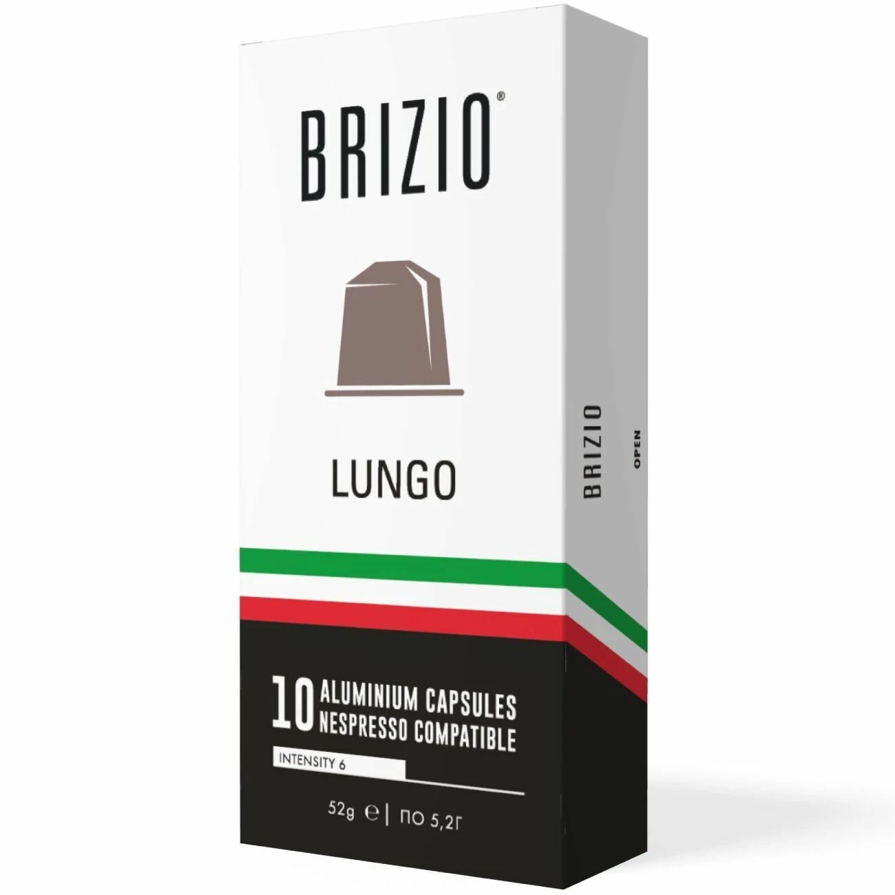 Кофе в капсулах Brizio Lungo 10 упаковок , 100 штук - фотография № 2