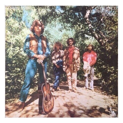 Старый винил, Liberty, CREEDENCE CLEARWATER REVIVAL - Green River (LP , Used)