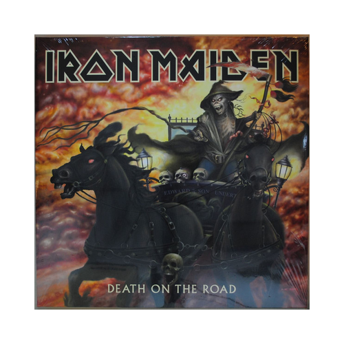 Iron Maiden - Death On The Road, 2LP Gatefold, BLACK LP iron maiden fear of the dark lp