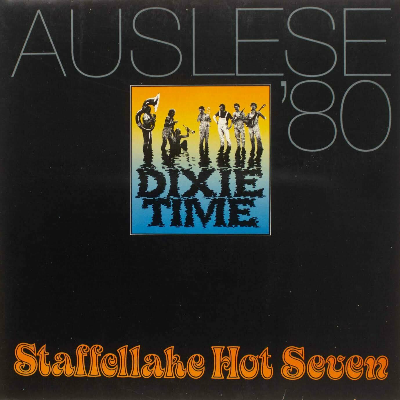 Staffellake Hot Seven - Dixie Time (Auslese '80) / Винтажная виниловая пластинка / Lp / Винил