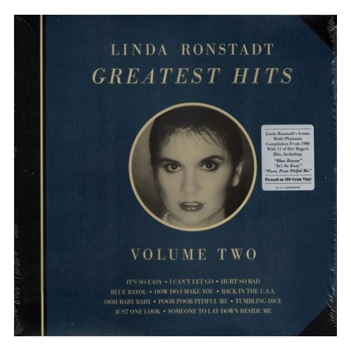 Виниловые пластинки, Asylum Records, LINDA RONSTADT - Greatest Hits (LP) виниловые пластинки sony music jennings waylon greatest hits lp