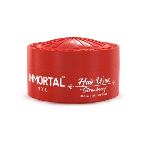 Иммортал / Immortal NYC - Воск для волос Hair Wax Strawberry strong hold 150 мл иммортал immortal nyc воск для волос classic pomade spice bom 150 мл