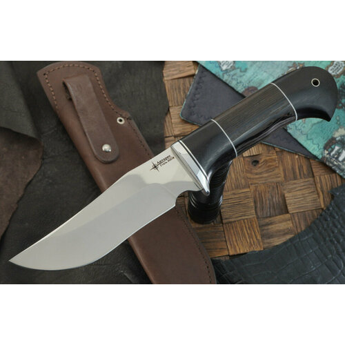 фото Нож антарес клык, сталь 95х18, рукоять венге, граб