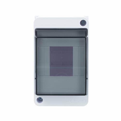 abc abc ящик для инструментов 18 ab1322 18 Бокс пластиковый Schneider Electric ЩРн-П-4 прозрачная дверца