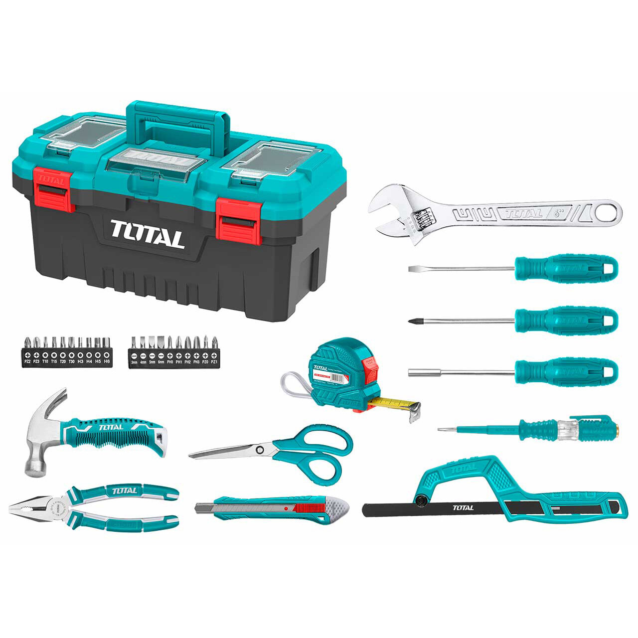 фото Набор ручных инструментов TOTAL THKTHP20326 (32 предмета)
