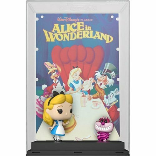 фигурка funko pop disney alice in wonderland 70th anniversary – alice with flowers 9 5 см Фигурка Funko POP: Disney 100. Movie Poster: Alice in Wonderland